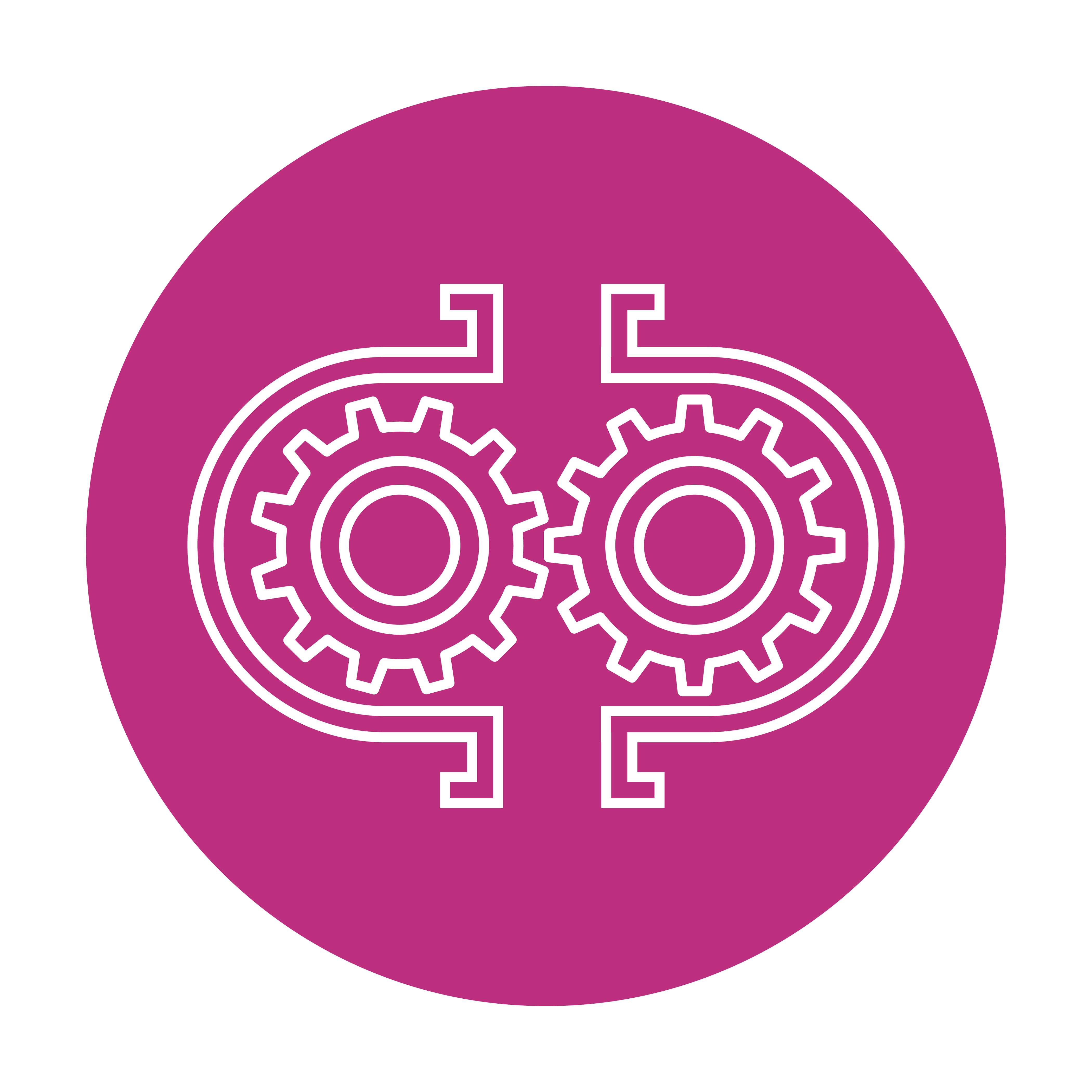 Icona impianto idraulico in colore ciliegia