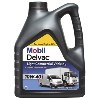 MOBIL DELVAC LIGHT COMMERCIAL VEHICLE E 10W-40