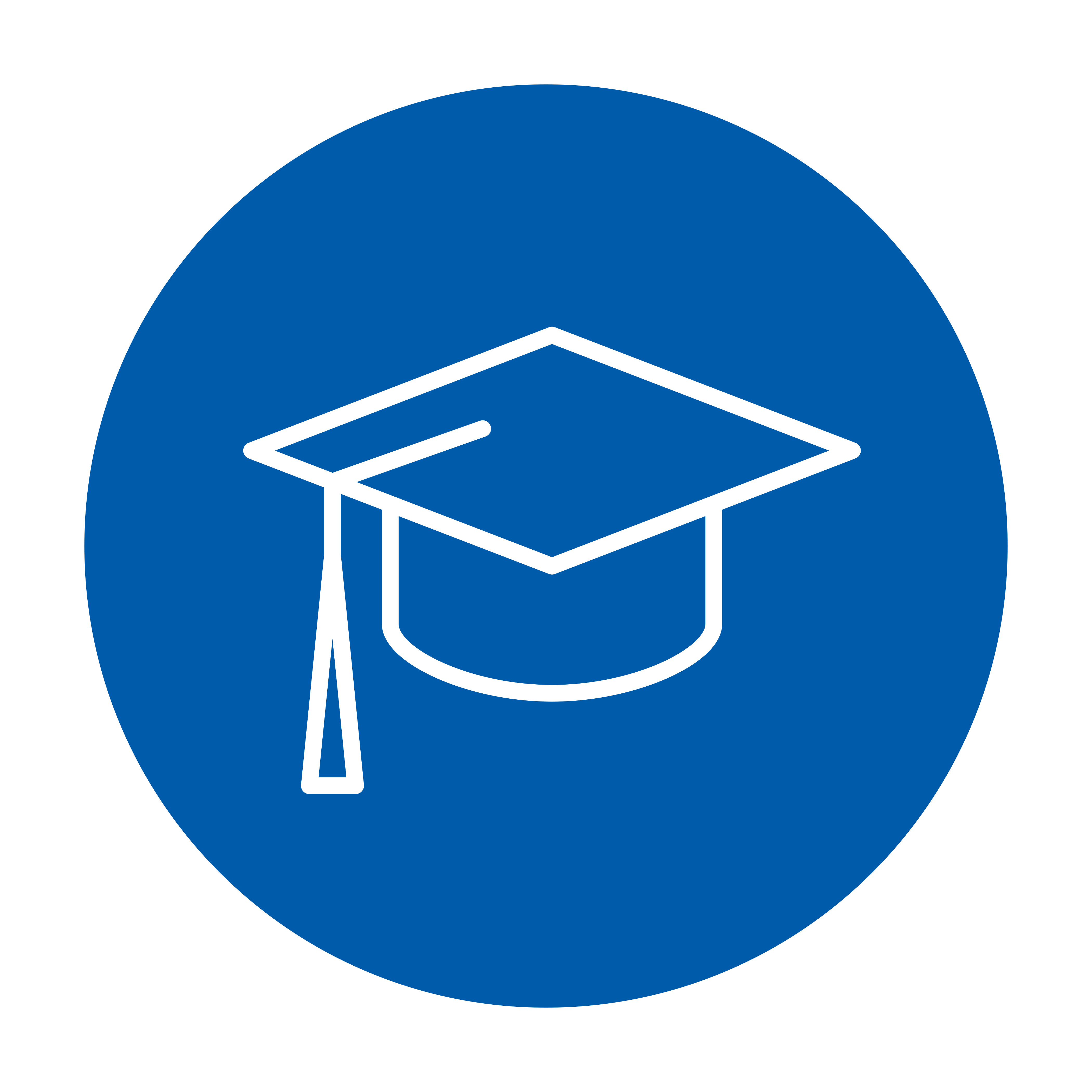 Cappello da laurea a simboleggiare formazione e competenza